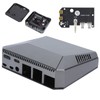 For Raspberry Pi 4B Case Mini Computer Aluminum Alloy Shell