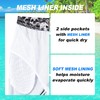 FT FENTENG Mens Swim Trunks for Men, Black Skull Skeleton