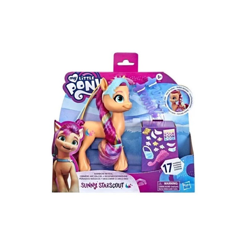 Hasbro My Little Pony Sunny Starscout Rainbow Reveal Braid -