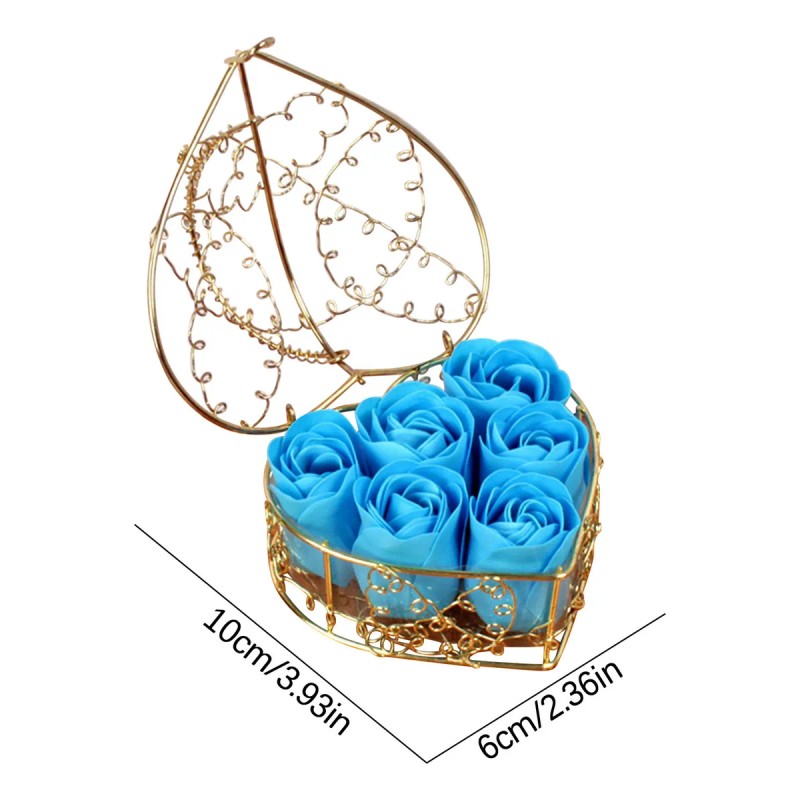 Cesta De Hierro J Soap Iron, Caja De Regalo Con