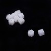 Othmro Plastic Gears, 11 Teeth Motor Gears Model 112A, Plastic