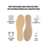 Bama Sun Color, Unisex Insoles with Silver Ions - Yellow,