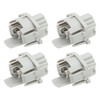 4 Pcs Brake Taillight Socket Bracket 34102 S60 003 License