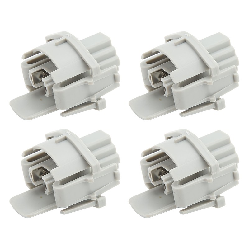 4 Pcs Brake Taillight Socket Bracket 34102 S60 003 License