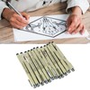 12pcs Waterproof Fine Tip Pens Quick Drying Smoothly Writing Nylon