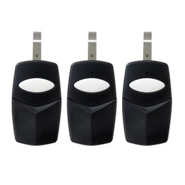 3-Pack 318 mhz Gate Opener Remote Control Fits for GTO Mighty Mule Gate Opener Remote Control Transmitter RB741 FM135 PRO