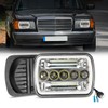 XRDHJI Pair H6054 5x7 7X6 LED Headlights Sealed High/Low Beam