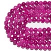 Natural Gemstone Beads 6mm Pink Tourmaline Beads Polished Round Smooth