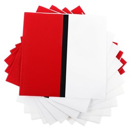 Fullhawl 100pcs Red and White Cartoon Ball Party Birthday Supplies Napkins Animation Video Games Ball Napkins for Boys, Girls, Kids