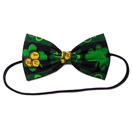 St. Patrick's Day Hairbows (Headband, Shamrock)