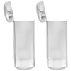 Holibanna 2pcs Lightweight Aluminum Eyeglasses Organizer Case Travel Sunglass Storage
