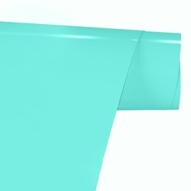 FORBELL Plotter Film Textile, 30.5 cm x 3 m Textile Iron-On Transfer Film (Turquoise)