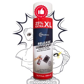 Silicone Mold Release Spray (Silicone-Based) (16.9 floz/500ml) - Resin & Epoxy Release Agent for Smooth Mold Removal with Ease, Universal Use on Almost All Molds