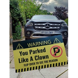 SHOPNOSIS Bad Parking Cards You Parked Like an Idiot Cards - Bad Parking Stickers, Funny Parking Violation Cards with Multi Violation Reasons Pack 100