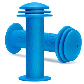 Kilihot Bike Handle Grips - Non-Slip Rubber Bicycle Handlebar Grips for Kids Girls Boys Bikes,Mountain Bikes,Road Bikes,Beach Cruiser Bikes,Scooters - Blue