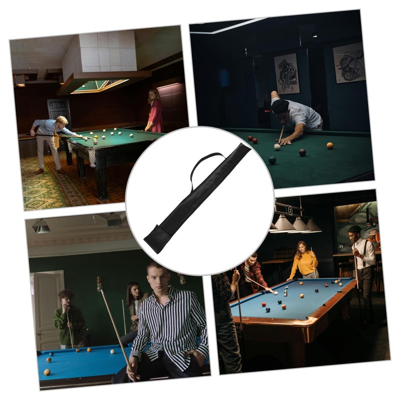 Totority Pool Cue Case Durable Billiard Stick Carrying Bag Protective
