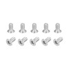sourcing map M3x6mm Torx Security Machine Screws, 10pcs 316 Stainless