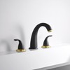 SUMERAIN 2 Handle Widespread Roman Bathtub Faucet Tub Filler with