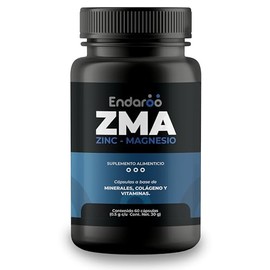 ZMA | Zinc, Magnesio y Vitamina B6 | Apoyo para Recuperación Muscular, Descanso y Rendimiento Deportivo | Suplemento sin Aditivos