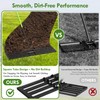 Seeutek Lawn Leveling Rake, 45” x 10” Lawn Leveler with