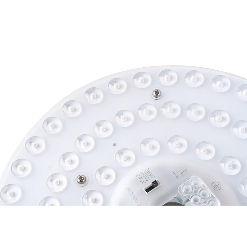 HAOLEDI 6.69" 24W LED Ceiling Fan Light Retrofit Kit, Ceiling