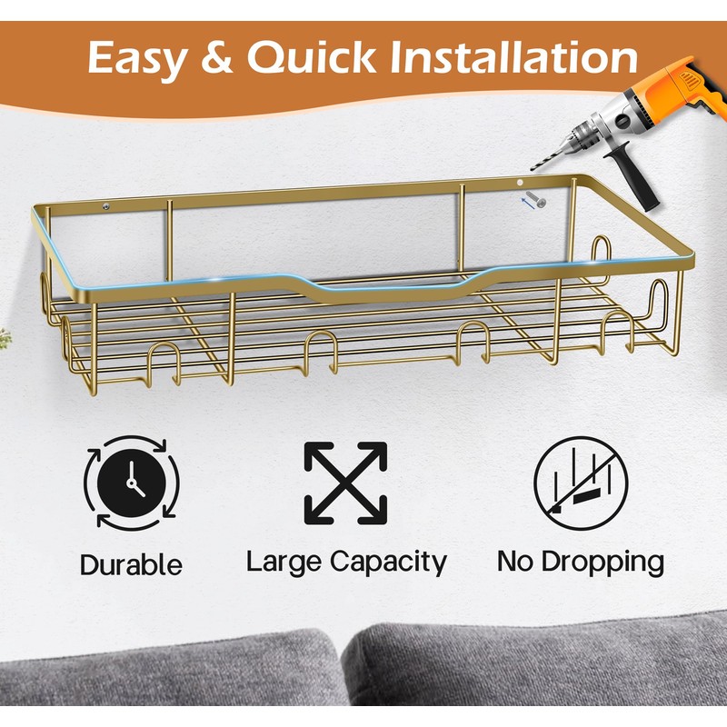 KEETDY Metal Hat Organizer for Baseball Caps Wall Hat Rack
