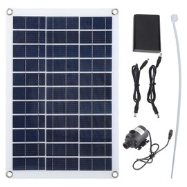 12V Solar Water Pump Professional Efficient Low Noise Solar Powered Water Fountain Pump for Bird Bath Ponds Garden