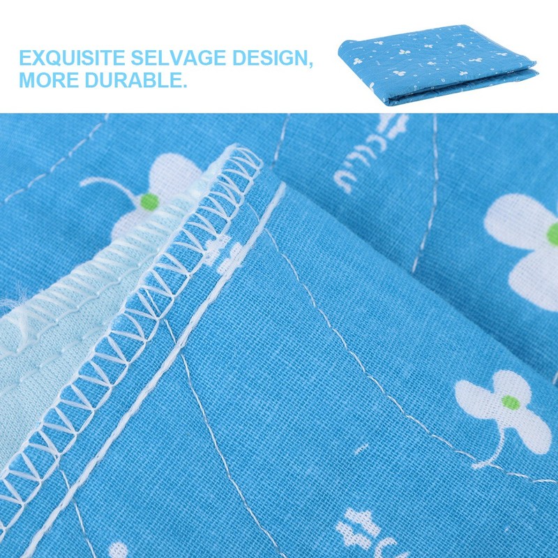 Four layer Antislip Adult Incontinent Pad Washable Reusable Underpads for