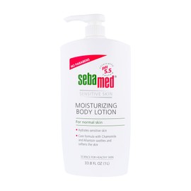 SEBAMED MOISTURIZING BODY LOTION WITH FACE & BODY WASH AND TRAVEL WASH