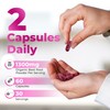 Nutrathrive Organic Beet Root Capsules – 1300mg Beetroot Powder per
