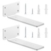 Pack of 2 Shelf Brackets, Shelf Brackets, 20 cm, Heavy