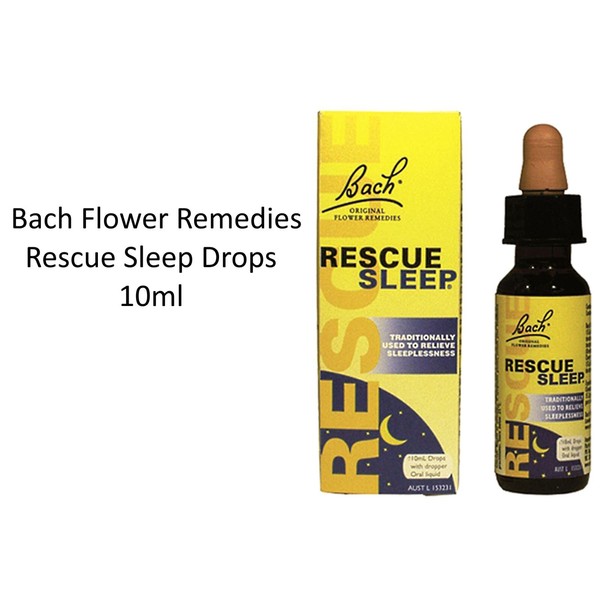 BACH FLOWER REMEDIES Rescue Sleep 10ml Drops MARTIN & PLEASANCE