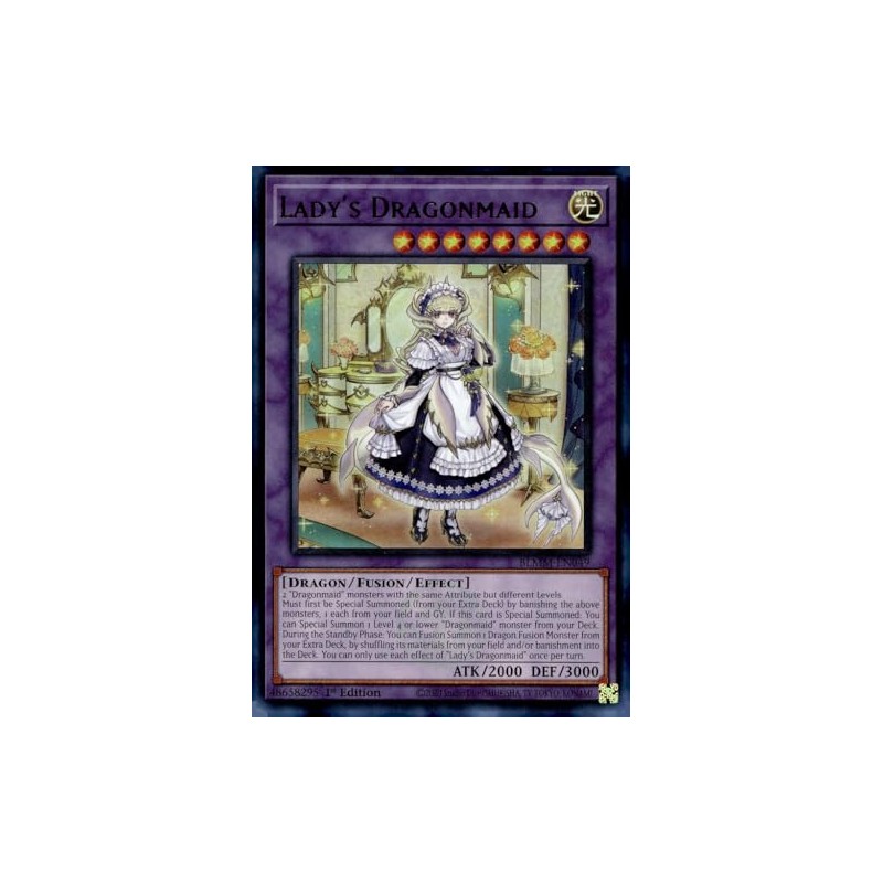 Laundry Dragonmaid - BLMM-EN056 - Ultra Rare - 1st Edition