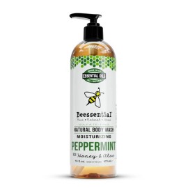 Beessential Body Wash Peppermint with Honey & Aloe