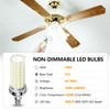 FanNicoo E12 LED Bulb, 6pcs 20W LED Corn Light Bulb