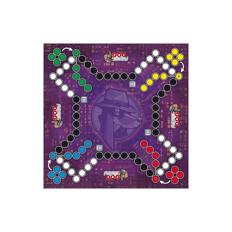 Schmidt Spiele 49454 Agent Dog Family Game, Multi-Colour