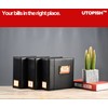 UTOPISH Show-Bill Binder with Sleeves - 2-Pack of Large 4”