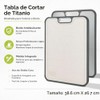 Freshware - Tabla de cortar de titanio para cocina, tablas