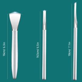 Manicure Set,Professional Pedicure Knife Set,Dead Skin Corn Foot Callus Remover Kit,Foot Care Tools for Travel or Home,Stainless Steel Foot File Rasp,Calluses Pusher