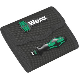 Wera Pouch for up to 17-piece sets Kraftform Kompakt, empty, 140.0 x 119.0 mm, 05671387001