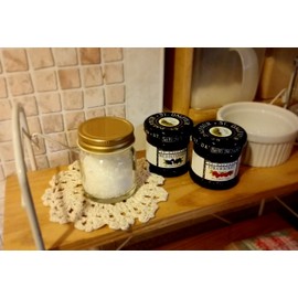 アデリア(ADERIA) 金キャップ多用びん 50ml 6個セット日本製 保存瓶 保存容器 ガラス キャニスター 密閉容器 調味料入 瓶 密閉 コーヒー豆 ジャム瓶 M6517