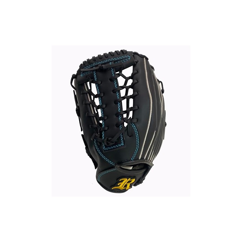 Soft Baseball Glove Left Handed Junior All Round 10.5" Black