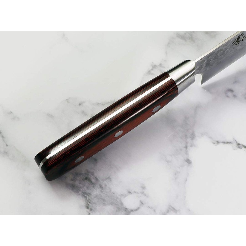 Sakai Takayuki V Gold No. 10 Damascus 33-Layer Hammered Nakiri
