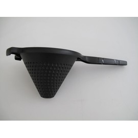 TUPPERWARE handy Strainer Hand black conical