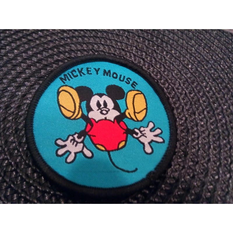 Unbranded Mickey Mouse Falling Mickey Sew on patch 2.5" x