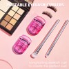 FYB Portable Eyelash Curler，Eyelash Curling Tool，Mini Eyelash Curler 2 Pack