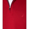 Nautica Men's Quarter-Zip Sweater, Nautica Red, Medium