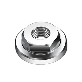 Angle Grinder Disc Quick Change Locking Flange Nut Quick Release Hex for M14, Hexagonal Galvanised Flange Lock Nut for 125 150 180 230 Type Angle Grinder