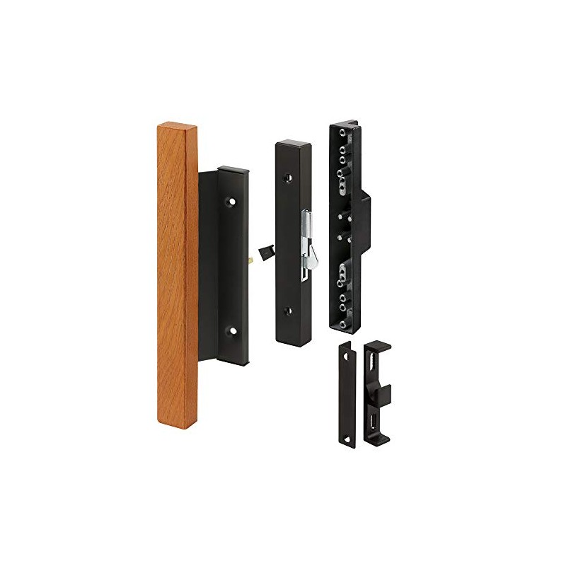 Prime-Line C 1105 Black Diecast with Hardwood Handle Surface Hook