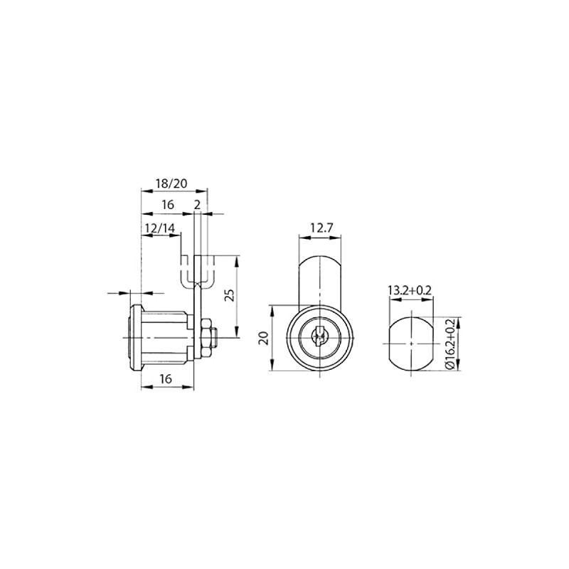 Burg-Wächter ZS 77 Fishing Accessories Cylinder ZS77 SB Card Universal